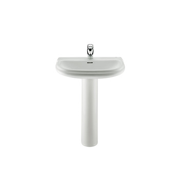 DAMA RETRO LAVABO ROCA 630X505 BLANCO