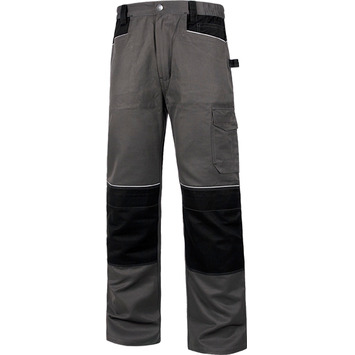 PANTALON WF1052 GRIS OSCURO/NEGRO T-L