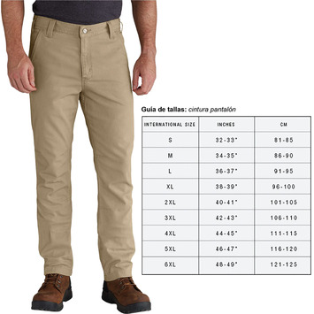 PANTALON RIGBY STRAIGHT 102821 KHAKI 34