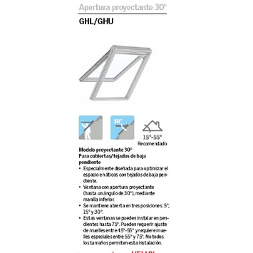 VENTANA VELUX GHL 3059 S08