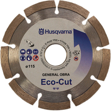 DISCO SEGMENTADO G.OBRA ECO-CUT 115