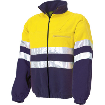 FORRO POLAR 4061 A.V.T-S AZUL/AMARILLO