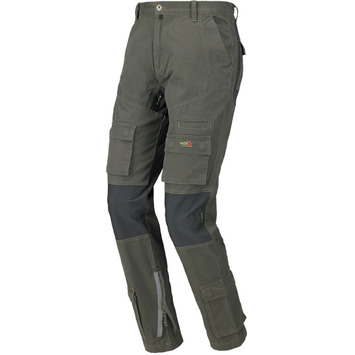 PANTALON STRETCH ON VERDE/NGR 8738 T-S