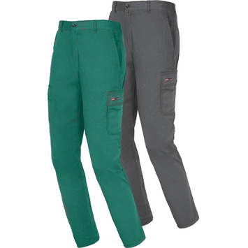 PANTALON EASY STRETCH 8038 VERDE T-M