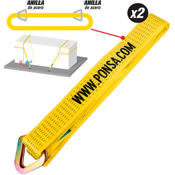 AMARRE DIAGONAL KIT 2UNID 3,20M-P/1PALET