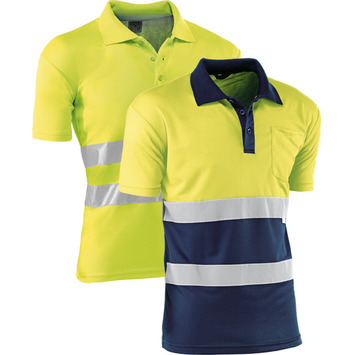 POLO A.V.AMARILLO/AZUL HV720BC T-XL