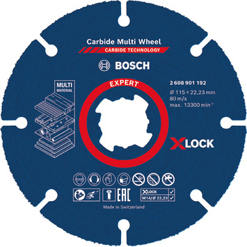 DISCO MULTIWHEEL EXPERT X-LOCK 115X22,23