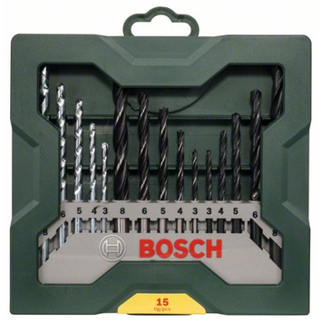 SET 15 BROCAS MIXTAS MINI-X-LINE