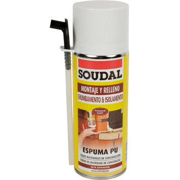 ESPUMA POLIURET. 300ML MANUAL 121651