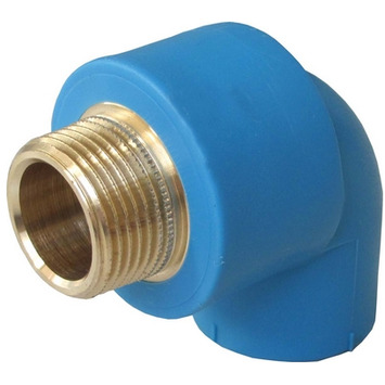 CODO 90º R/MACHO Ø 20 x 1/2" PPR (termofusion) ITALSAN