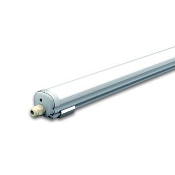 LED Waterproof Lamp G-SERIES 1200mm 36W 6000K "blanca" (tubo+soporte contin