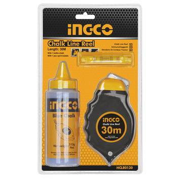 KIT TIRALINEAS TRAZADOR 30mt POLVO 113gr INGCO HCLR0130