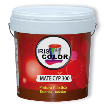 Pintura Plástica Blanco Mate CYP 300 (antimoho) (14litros) IRIS