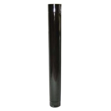 TUBO S/PARED Ø 110-1000mm vitrificado negro THECA