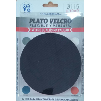 Plato Velcro Ø 115 Amoladora (Lija) K18VR