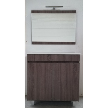 MUEBLE ANCORA 80cm britania P2 (lav+esp+aplique) ACCUA