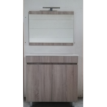 MUEBLE ANCORA 80cm caledonia P2 (lav+esp+aplique) ACCUA