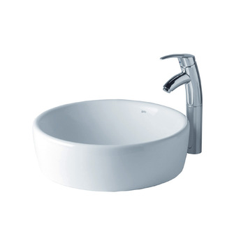 URBAN 45 LAVABO S/ REPISA S/M BLANCO Cod.G1304101 GALA