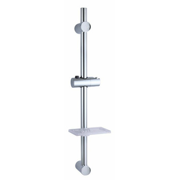 BARRA MOON INOX 75cm CON JABONERA JLH 14M00N