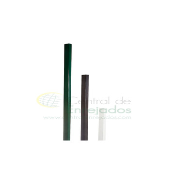 POSTE VERDE 60x40x1.5mm h 1.30m CENTRAL ENREJADOS