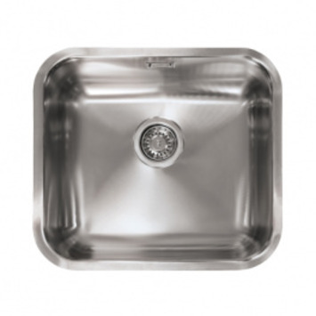 FREGADERO INOX HERMES 1S 45x40cm "VG" b.encimera PRACTIC 69415