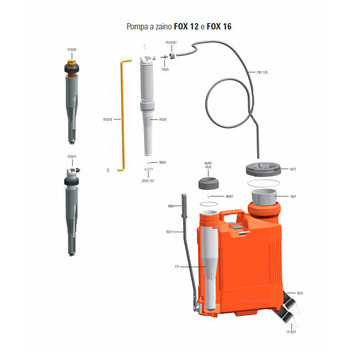 Kit recambios PORT MOCHILA FOX LT 12-15 VOLPI