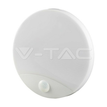 Lámpara LED 15W Sensor PIR SAMSUNG chip Redonda Blanco IP44 SKU-23420#