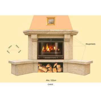 REVEST.CHIMENEA ESQUINA MOD.CH83E LOFRE