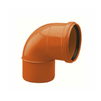 CODO HM Ø 160-87º PVC "NARANJA" CJE-81 CREARPLAST