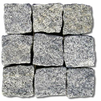 ADOQUINES EN GRANITO GRIS 8x8x8cm IBERPIEDRA