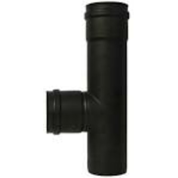 T inox-316 S/P Ø 80-90º MH c/entronque H c/junta PELLETS BLACK DINAK