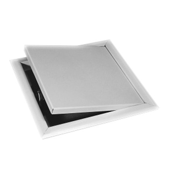 TRAMPILLA METALICA BLANCO CLIC 400x400mm EGAPERFIL