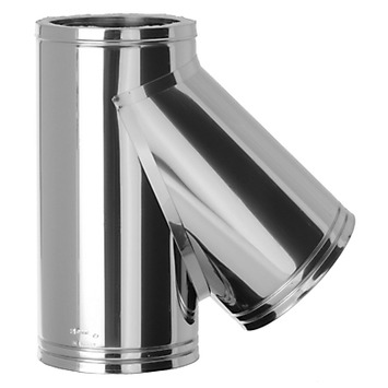 T inox-304 D/PARED Ø 150-135º DINAK (gallo)