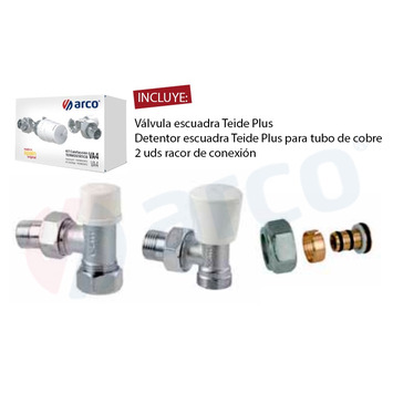 KIT CALEF.MANUAL ESCUADRA 1/2"xØ 16 multicapa compres ARCO