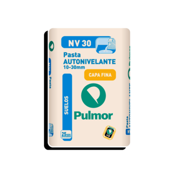 MORTERO AUTONIVELANTE (10-30mm) NV30 25kg PULMOR