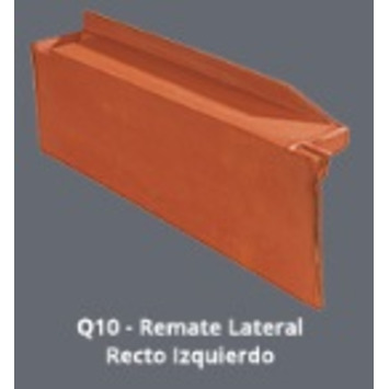 REMATE LATERAL IZDO RECTO TEJA MIXTA PEQ.ROJA ESCANDELLA Q10R