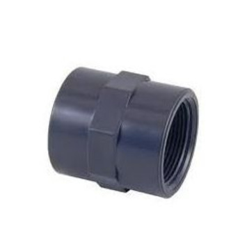 TERMINAL R/HEMBRA Ø 50 - 1 1/2" "PRESION" PVC CREARPLAST