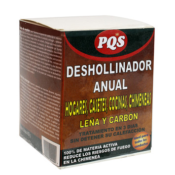 DESHOLLINADOR ANUAL MADERA Y CARBON 3x25 G PQS