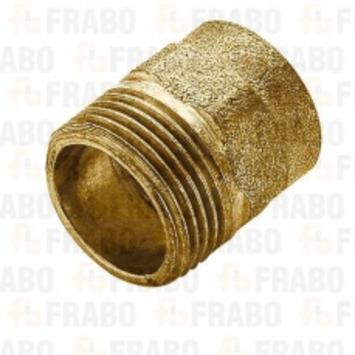 Entronque laton para cobre rosca "M" 3/4x16 (RB4243)