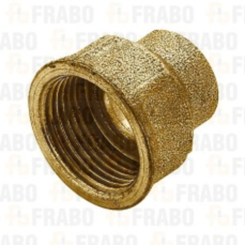 Entronque laton para cobre rosca "H" 3/8x14 (RB4270)