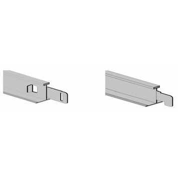 PERFILERIA REGISTRABLE PRIMARIO 24/38x3700mm (techo desmontable) EGAPERFIL