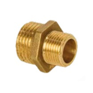 Contra-rosca reducida M-M 1/4"x3/8" (racoreria laton)--machon-mamelon 3020