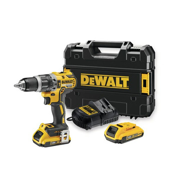 TALADRO PERCUTOR 18V 70Nm Li-ion 2Ah (2bat + maletin) DEWALT DCD796D2-QW DE