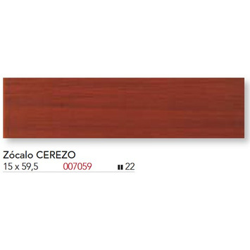 ZOCALO CEREZO 15x60 CK.