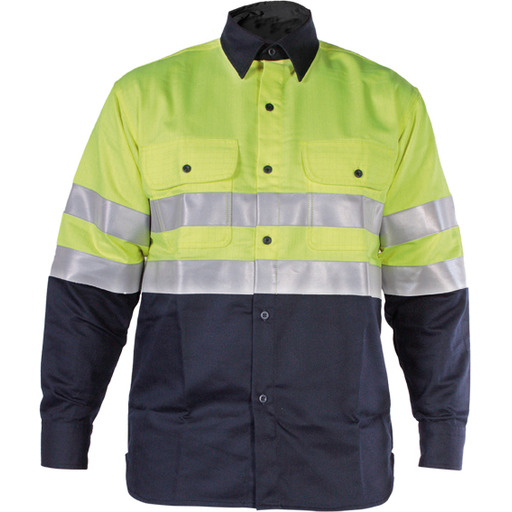 CAMISA IGNIF.WELDER HV WLH100 T-XXL AZ