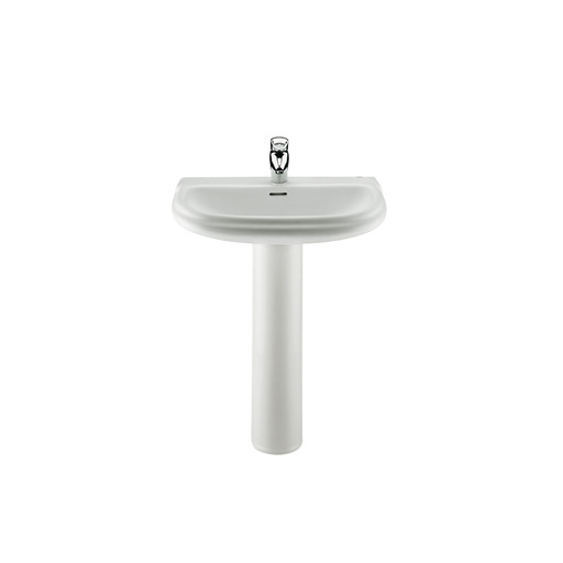 DAMA RETRO LAVABO ROCA 630X505 BLANCO