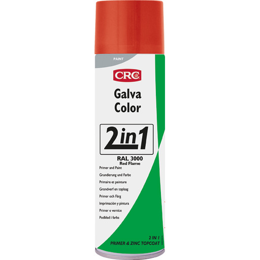 SPRAY GALVACOLOR ROJO RAL 3000 500ML