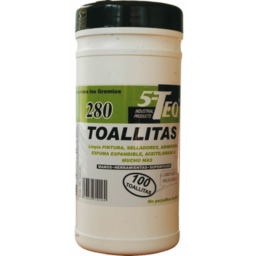 TOALLITAS LIMPIADORAS MULTIUSOS 280 100U