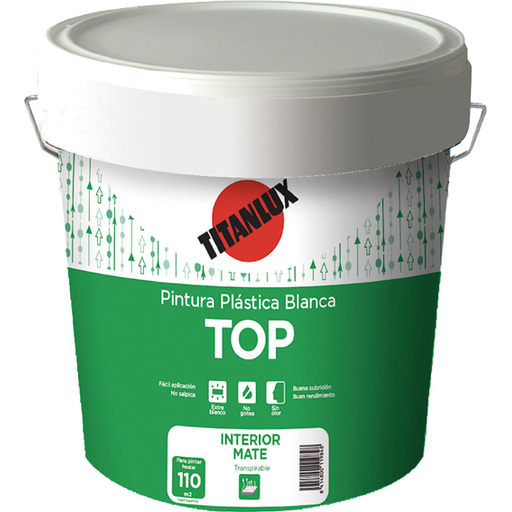 PINTURA PLAST.BCO.TOP MATE INTERIOR 05KG