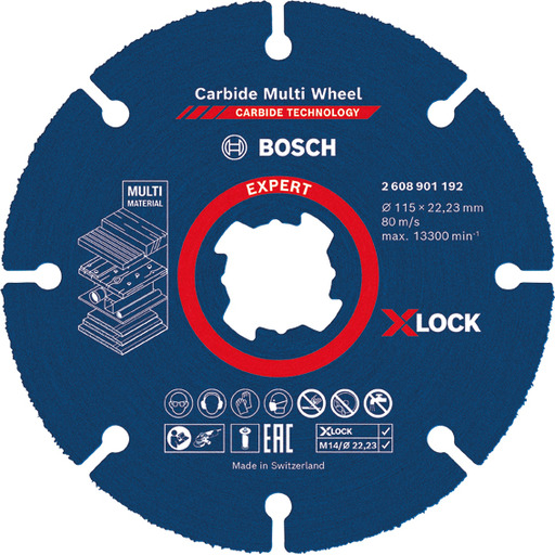 DISCO MULTIWHEEL EXPERT X-LOCK 115X22,23